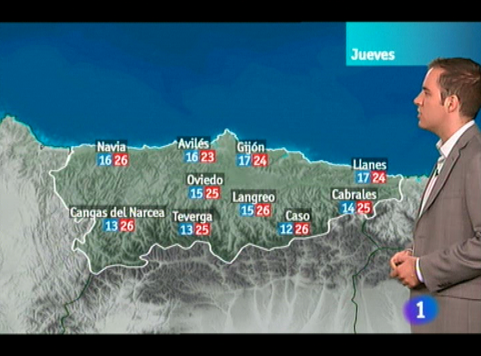 Panorama Regional: El tiempo en Asturias - 07/09/11 | RTVE Play