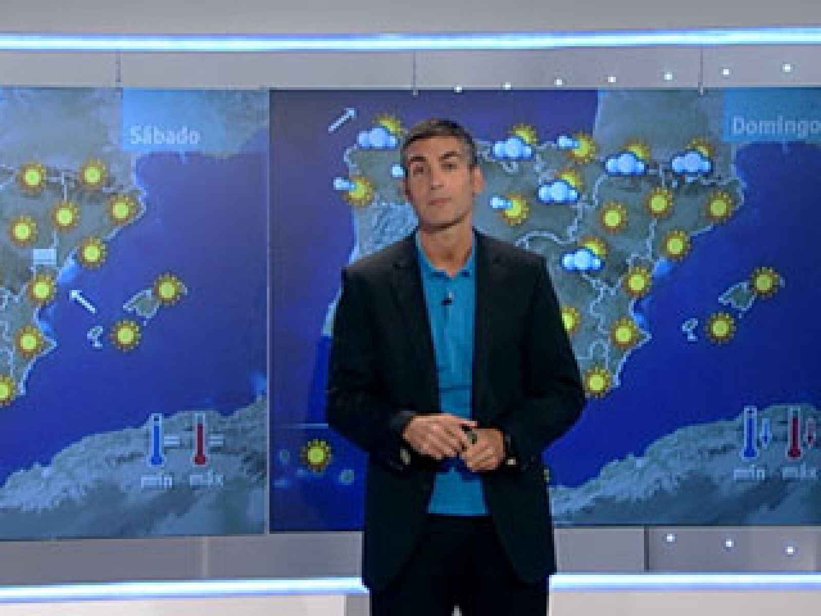 Temperaturas altas en Canarias y despejado en gran parte del país