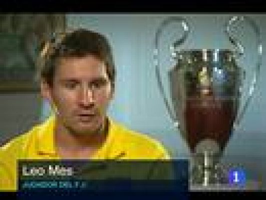 Telediario 1 - Messi por fin brilla con Argentina