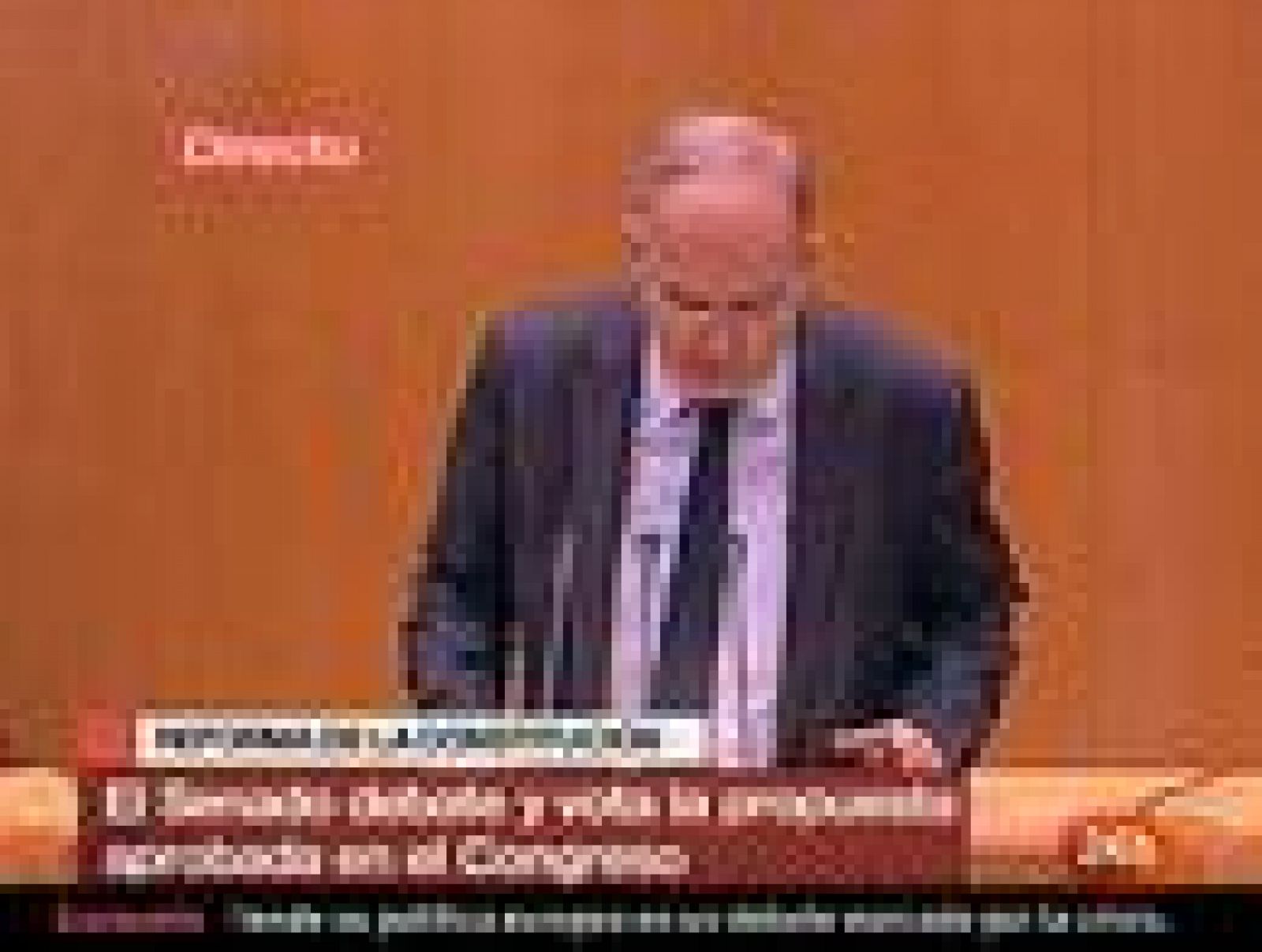 Informativo 24h: Rifirrafe en el Senado por el catalán | RTVE Play