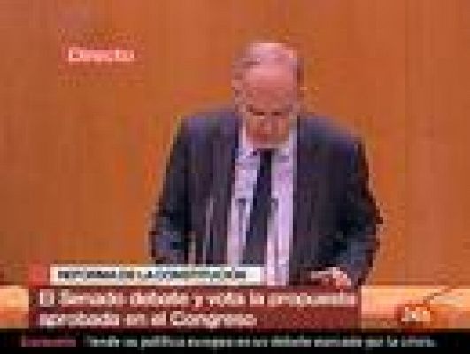 Rifirrafe en el Senado por el catalán