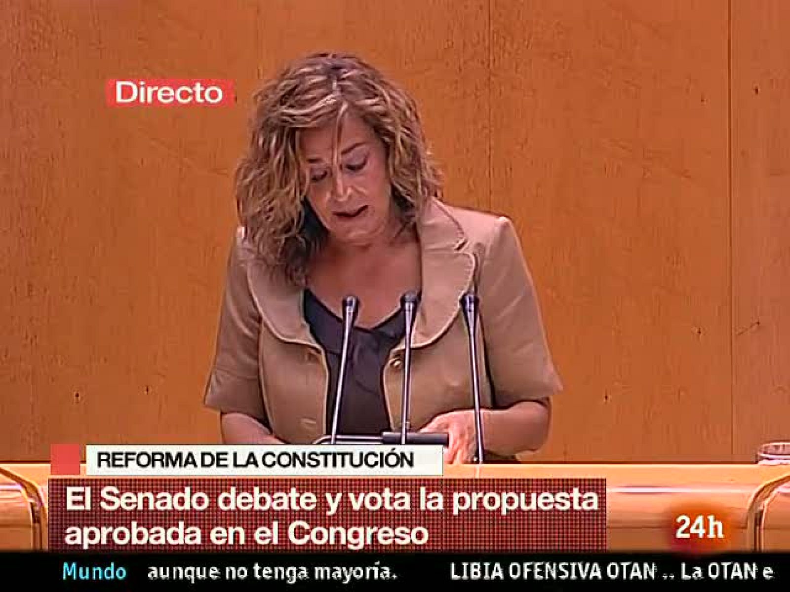 PSOE: "Un referendum sobre la reforma constitucional llevaría a plazos peligrosos" - Informativo 24h | Ver