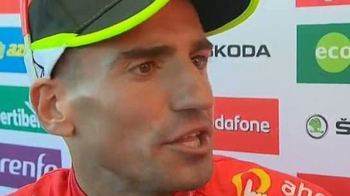 Vuelta ciclista a España - Cobo: "Es el día que peor he llegado a meta"