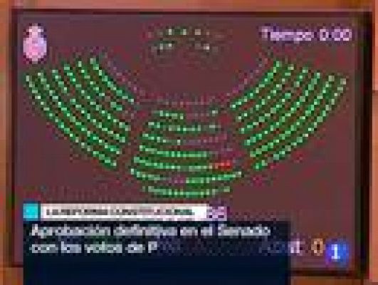 Telediario 1 - Telediario 2 en 4' - 07/09/11