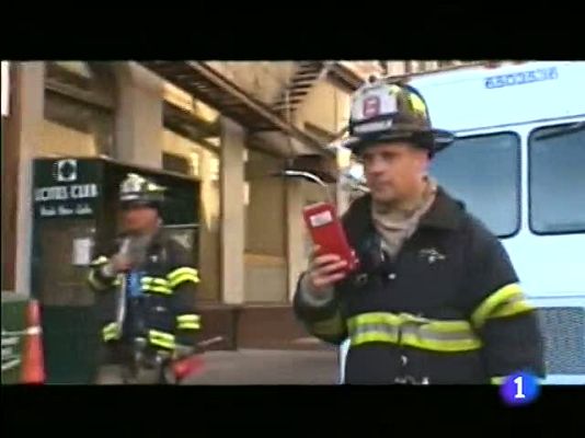 Telediario 1 - Los bomberos de NY conviven con su leyenda diez años después del 11S