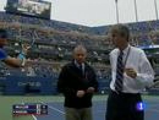 Telediario 1 - Nadal pide no jugar con lluvia