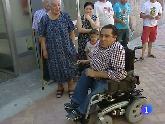 Telediario 1 - Voluntarios en España