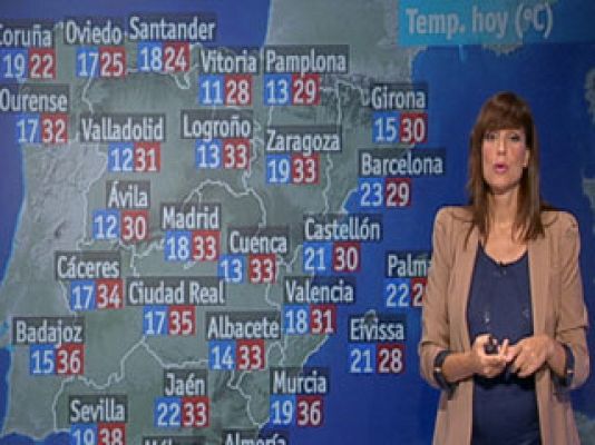 El tiempo - El sol y el calor se mantendrá al menos hasta el miércoles