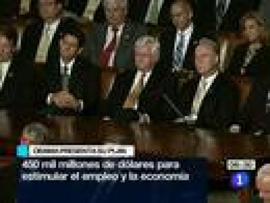 Telediario 1 - Telediario matinal en 4' - 09/09/11