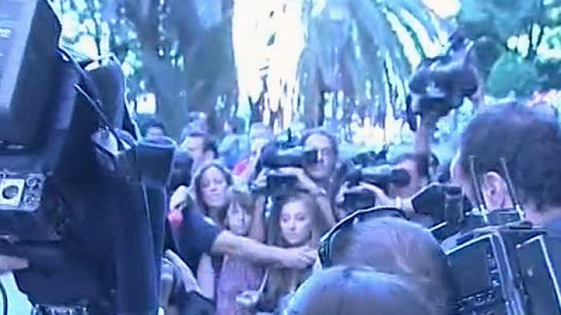  Ortega Cano llega al juzgado en silla de ruedas y dice que se encuentra bien