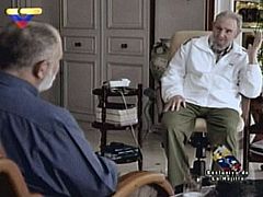 La televisión venezolana difunde imágenes de Fidel Castro