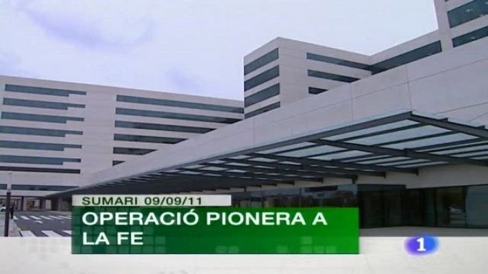 L'informatiu - Comunitat Valenciana - Comunidad Valenciana en 2' - 09/09/11