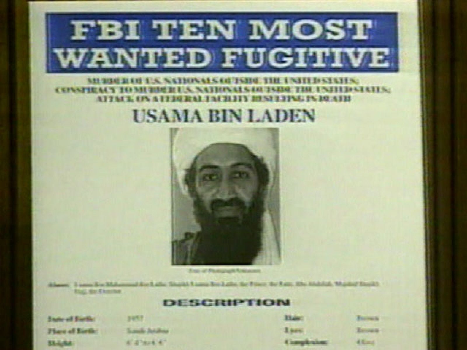 Bin Laden consiguió, hasta hace unos meses, permanecer oculto tras el 11-S | Ver