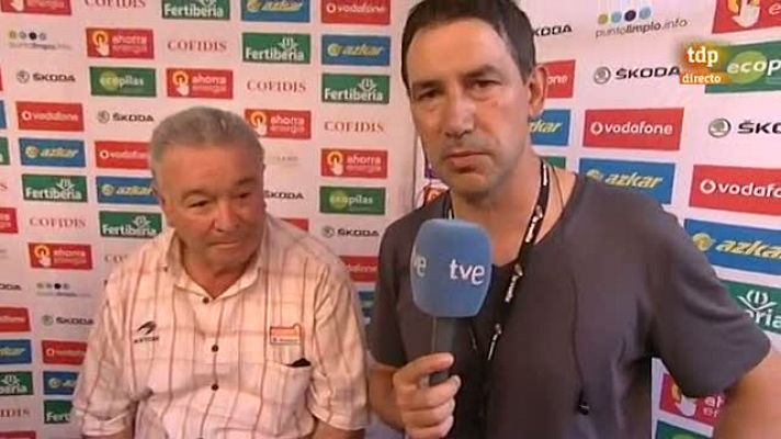 Madariaga: "Gracias a la Vuelta"