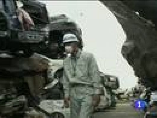 Telediario 1 - Japón sigue recosntruyendose