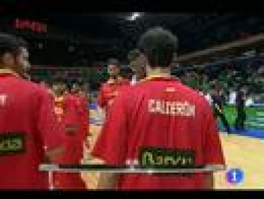 Telediario 1 - Francia baja los brazos ante España