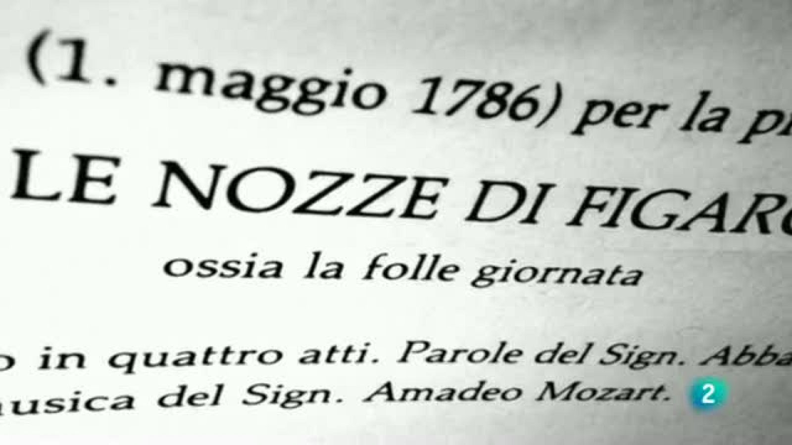 Òpera oberta -  "Les noces de Fígaro" de Mozart