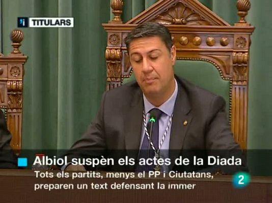 L'Informatiu - L'informatiu vespre - 09/09/11