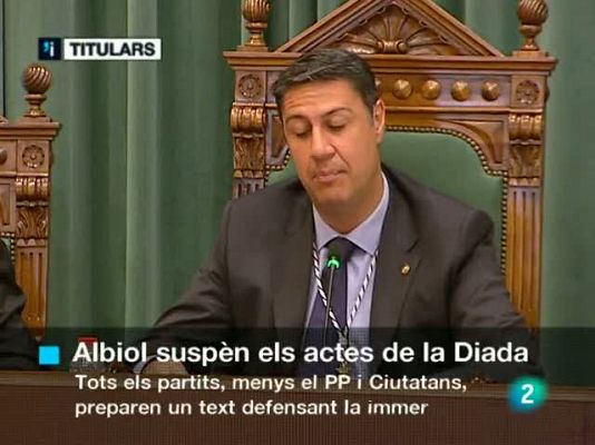 L'Informatiu - L'informatiu vespre - 09/09/11