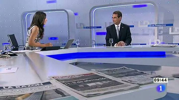Los desayunos - El embajador de EE.UU. en España: "El 11-S aprendimos que un grupo de fanáticos puede ser destructivo"