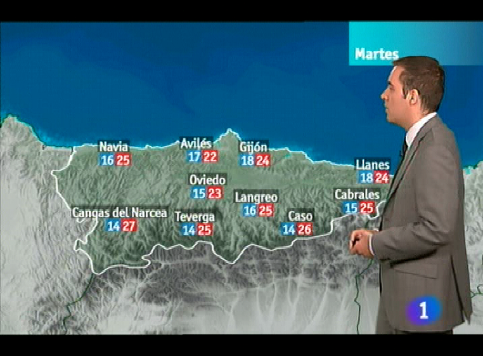 Panorama Regional: El tiempo en la Comunidad de Asturias - 12/09/11 | RTVE Play