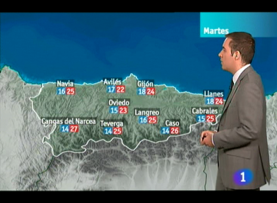 El tiempo en la Comunidad de Asturias - 12/09/11