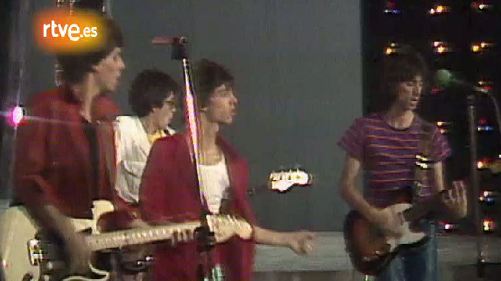 El grupo Tequila interpreta "Me vuelvo loco", uno de los éxitos musicales de 1979.