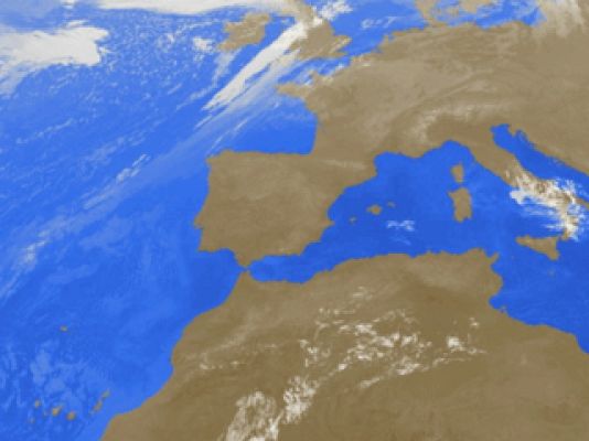 El tiempo - Intervalos de viento fuerte en el Estrecho y litoral de Galicia