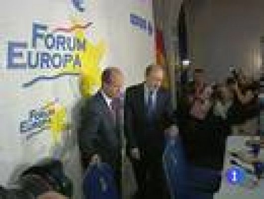 Telediario 1 - Rubalcaba sale al paso de las críticas del PP