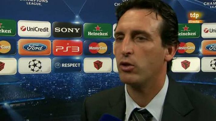 Emery: "Ya sabemos la dificultad de la Champions"