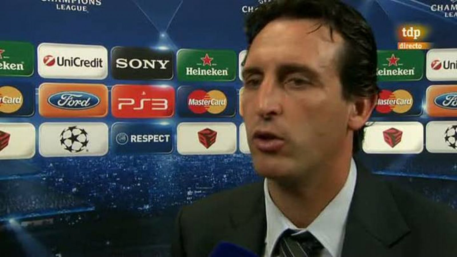 Emery: "Ya sabemos la dificultad de la Champions" 