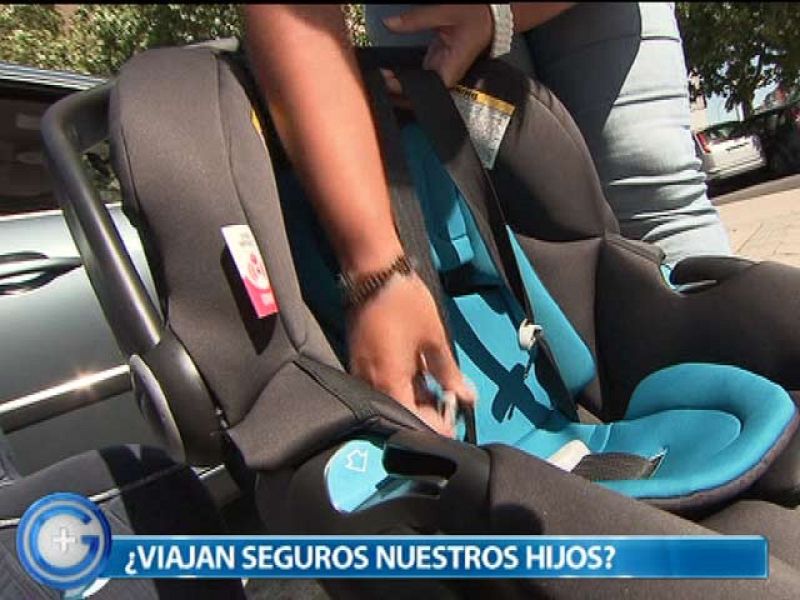 Más Gente - Consejos para que los niños viajen seguros en el coche