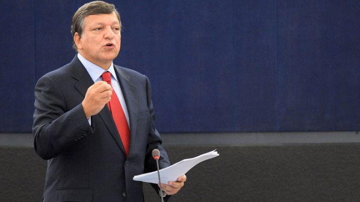 Informativo 24h - Barroso lanzará "pronto" los eurobonos
