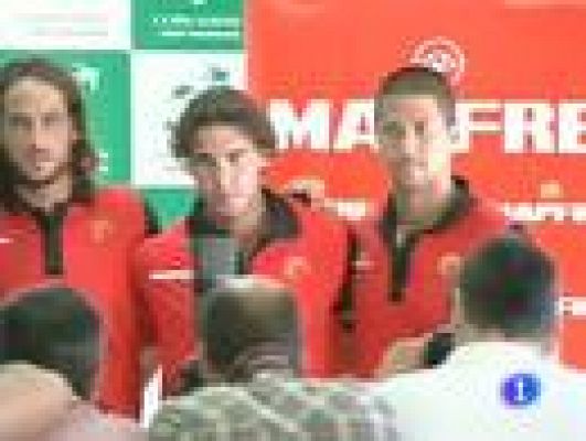 Telediario 1 - Nadal, listo para jugar la Davis