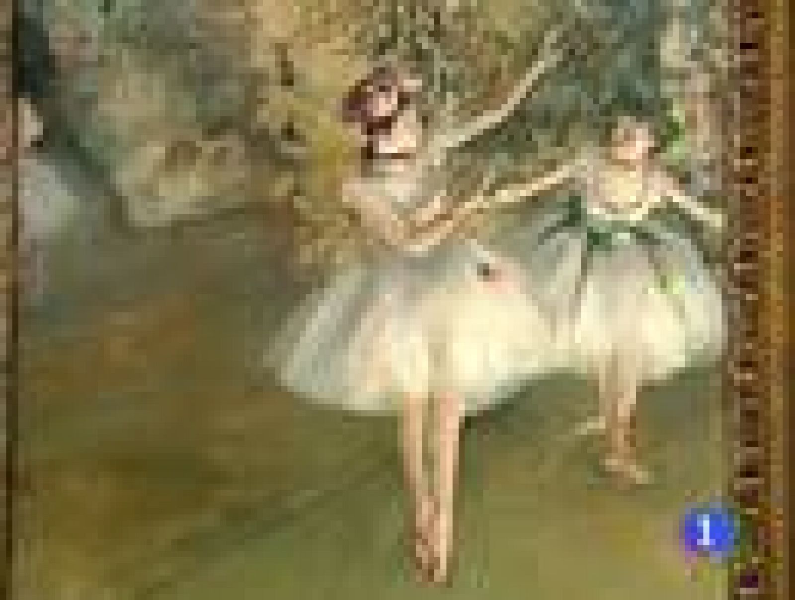 Telediario 1: "Pintar el movimiento" de Degas | RTVE Play