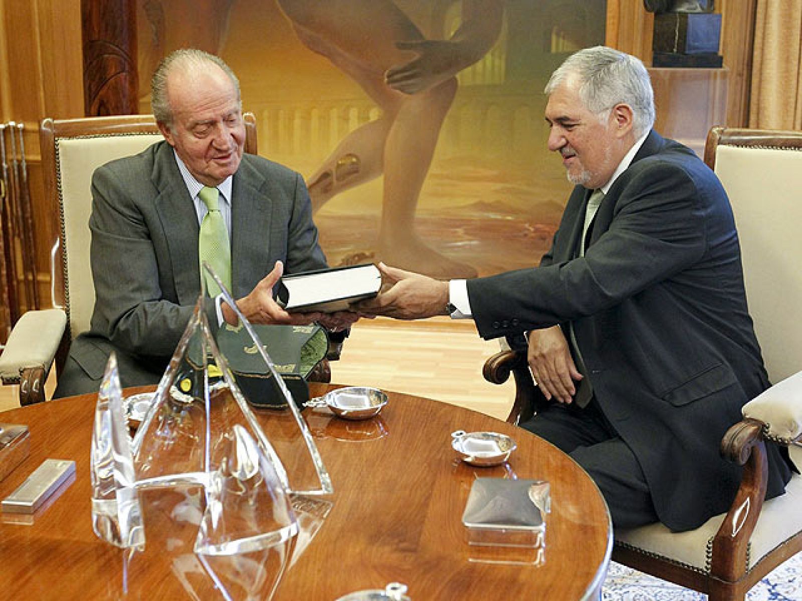 El Rey retoma su agenda con una audiencia en su despacho privado