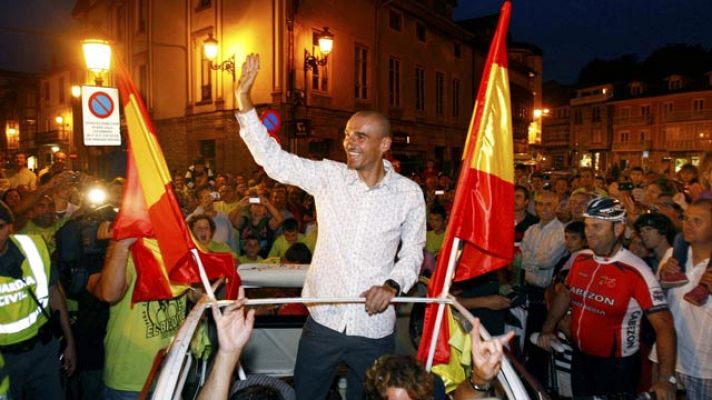 Telediario 1 - Cobo, homenajeado en su tierra