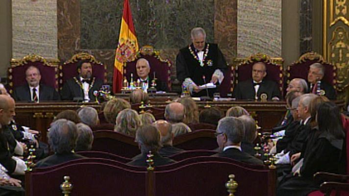 Telediario 1 - Apertura del Año Judicial