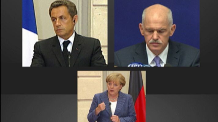 Telediario 1 - La CE, feliz por apoyo a Grecia