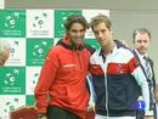 Telediario 1 - España, al 'ruedo' de la Davis