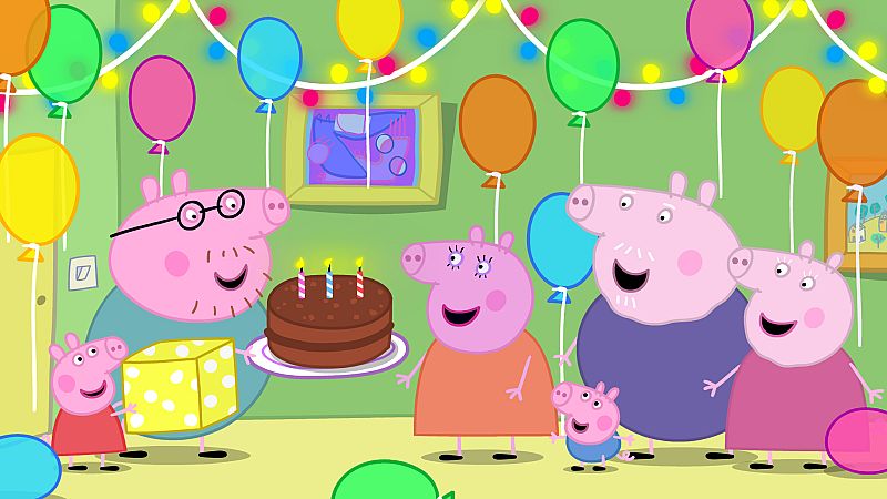 El cumpleaños de mamá pig