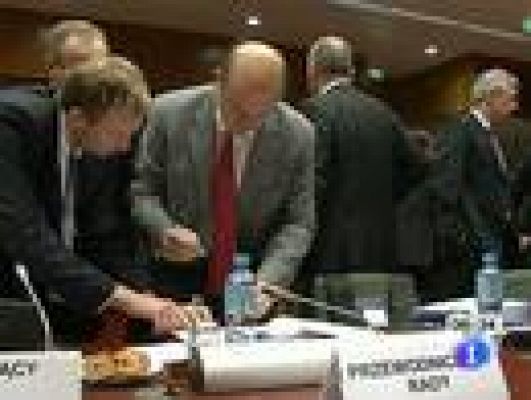 Telediario 1 - Reunión del Ecofin en Polonia