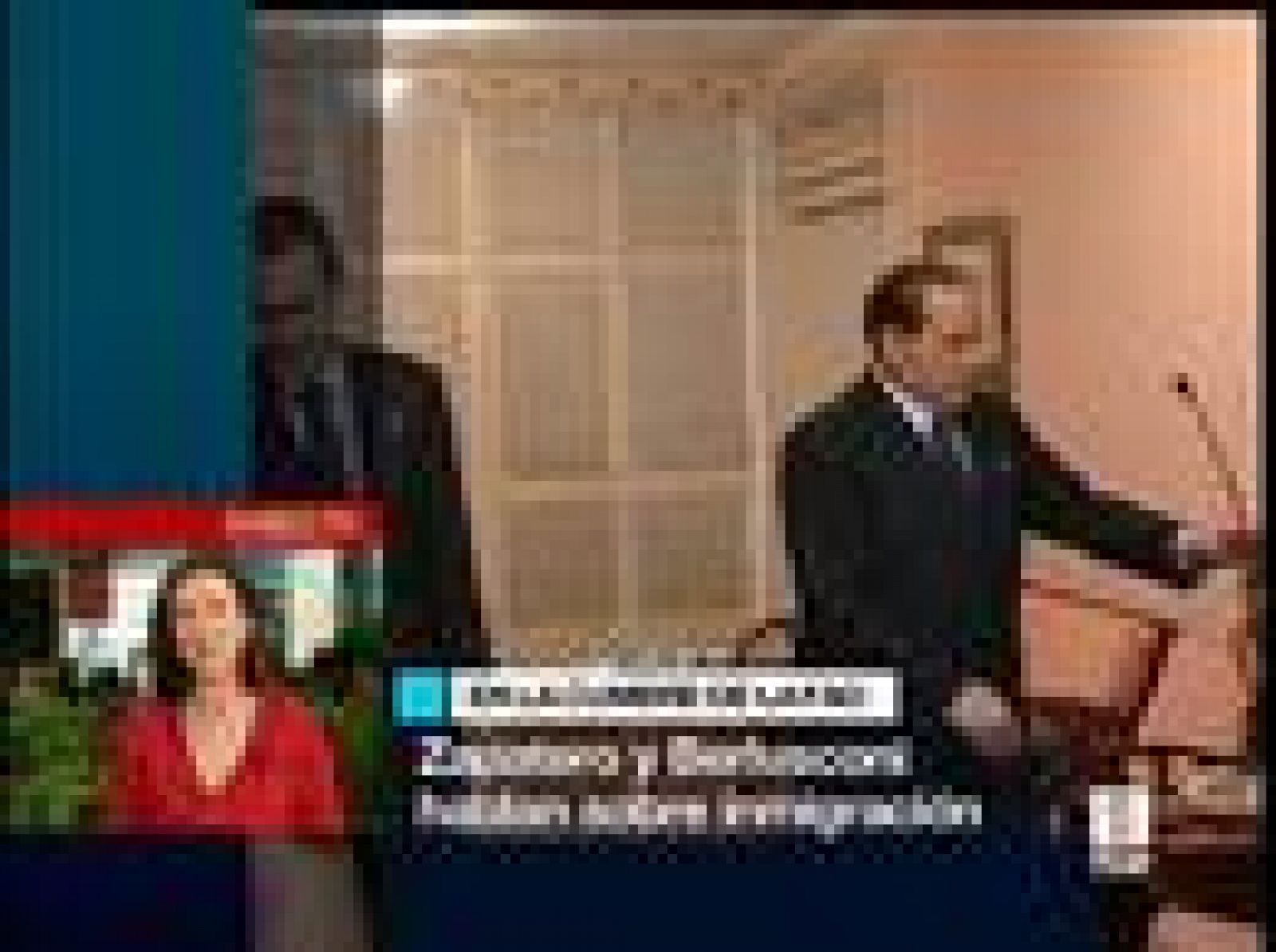 Sin programa: Berlusconi y Zapatero se reunen  | RTVE Play