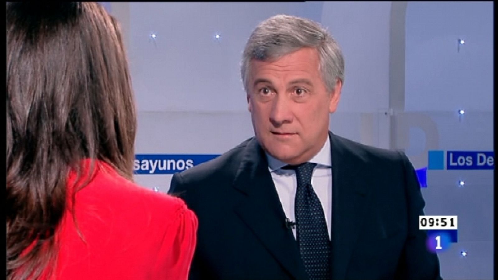Los desayunos de TVE - Antonio Tajani, Vicepresidente de la comisión europea