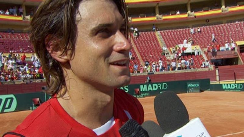 El tenista español David Ferrer ha asegurado después de conseguir el segundo punto para el equipo español tras ganar a Gilles Simon que "ha sido un partido duro a pesar de lo fácil del resultado". 