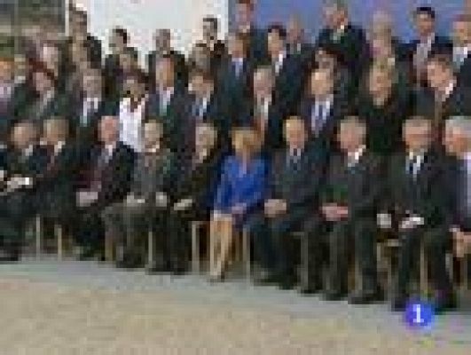 Telediario 1 - Reunión del Eurogrupo en Polonia