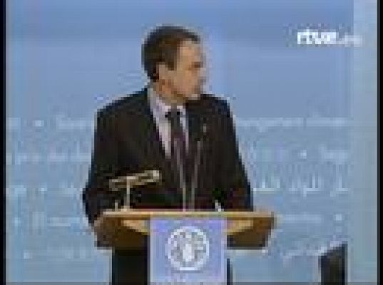 Intervención de Zapatero en la FAO