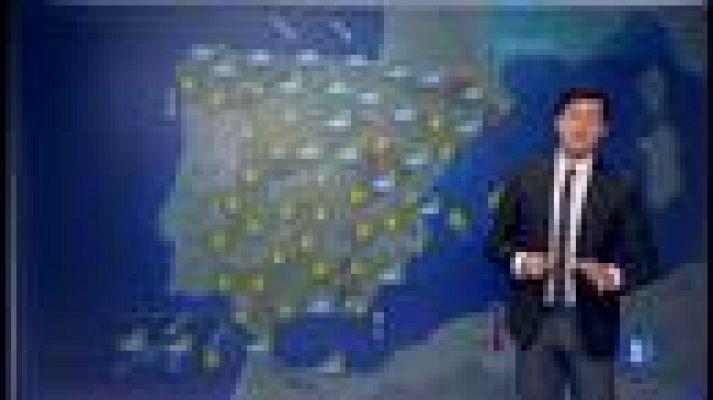 El tiempo - Chubascos fuertes en Baleares y en el este de Cataluña