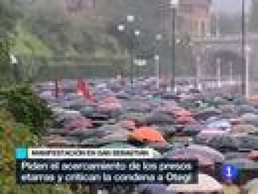 Telediario 1 - Anuncian nueva manifestación