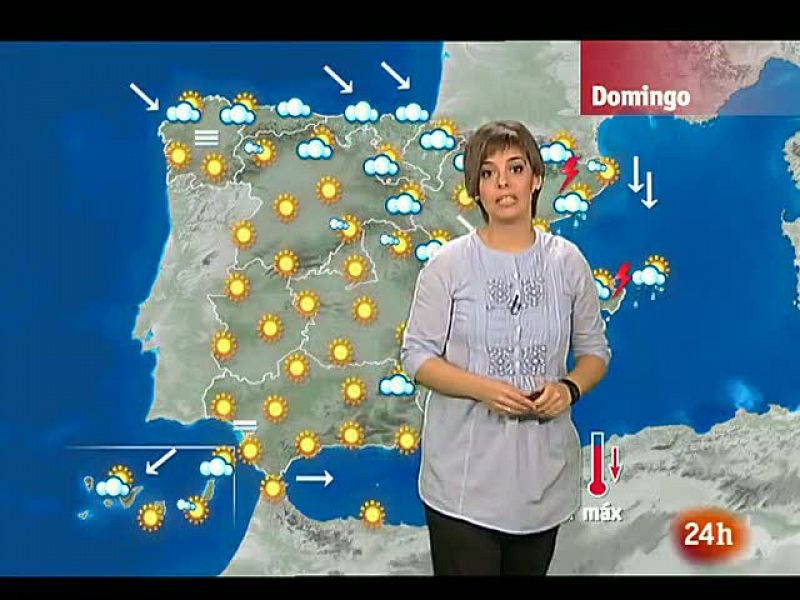 Temperaturas en notable descenso en el noreste peninsular